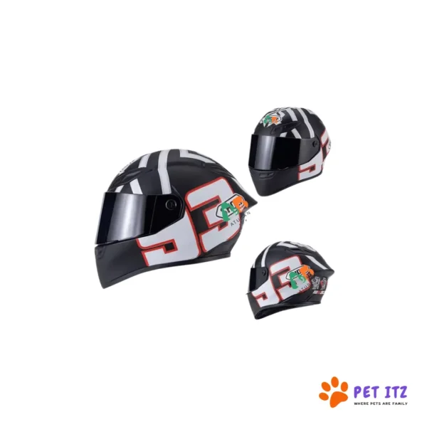 Bike Helmet For Cats & Dogs Black 93