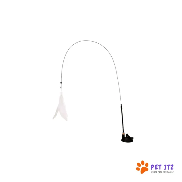 Interactive Cat Toy White