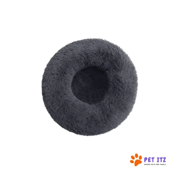 Luxury Soft Pet Beds For Dogs And Cats Large size Dark grey color