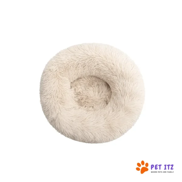 Luxury Soft Pet Beds For Dogs And Cats Large size cream color