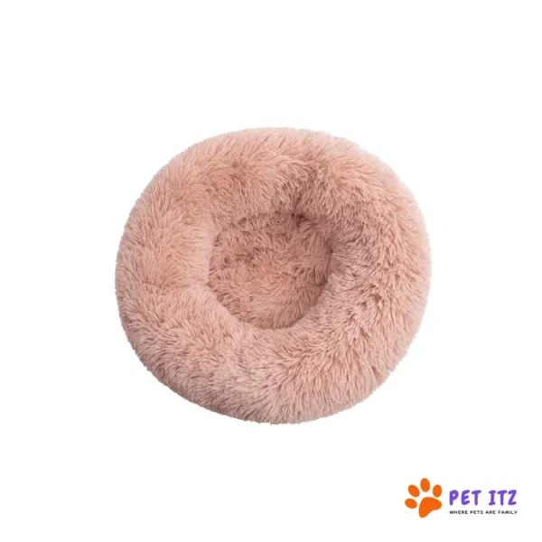 Luxury Soft Pet Beds For Dogs And Cats Large size peach color