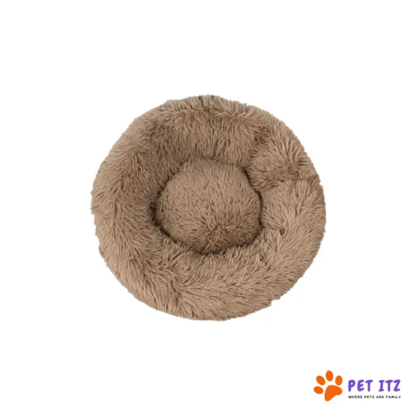 Luxury Soft Pet Beds For Dogs And Cats Large size light Brown