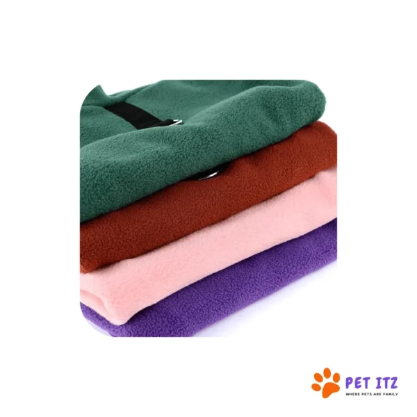 Dog Fleece Jacket​ For Winter