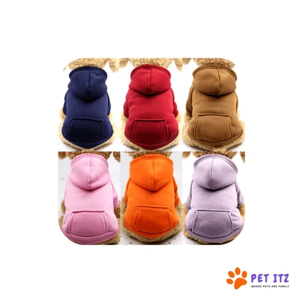 Pet Dog Hoodie For Winter